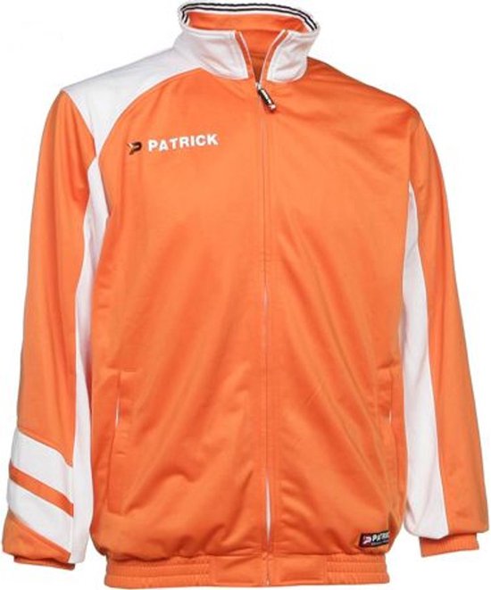 Patrick Victory Polyestervest Kinderen - Oranje / Wit | Maat: 9/10