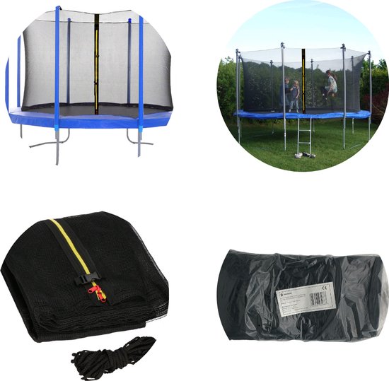 Springos Trampoline Trampoline Net Geschikt voor 8