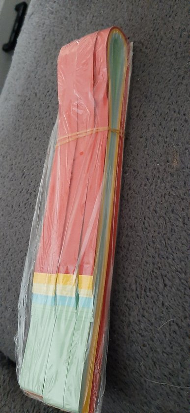 Vlechtstroken - Multicolor - Papier - 250 stroken - Knutselen - DIY - Creatief - Red Hart | All You Need Is Low Prices