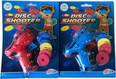 Disc Shooter - Blauw of Rood