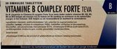 Vitamine B Complex Forte Tabletten Teva Strip