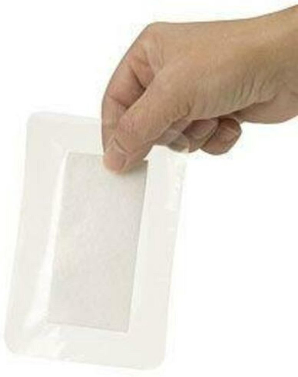Goedkoopste HEKA plast border - Eilandpleister transparant steriel - 5 x 7 cm - 50 stuks