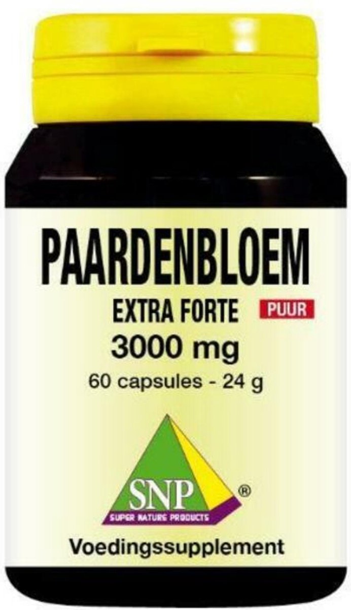 Goedkoopste Paardenbloem Extra Forte 3000 Mg Puur - 60Ca