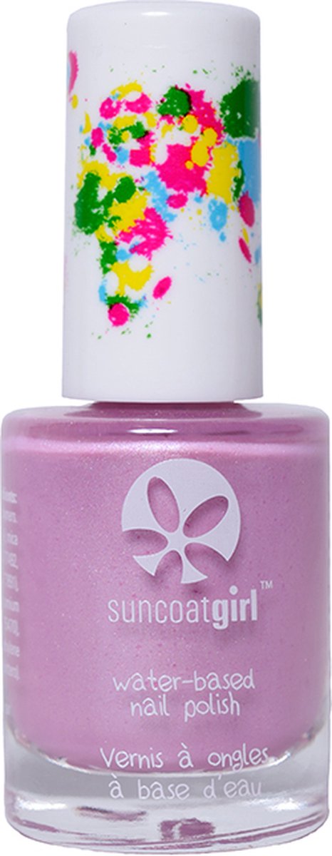 Goedkoopste Suncoat Girl Nagellak baby violet 9ml - non toxic vegan kinder nagellak