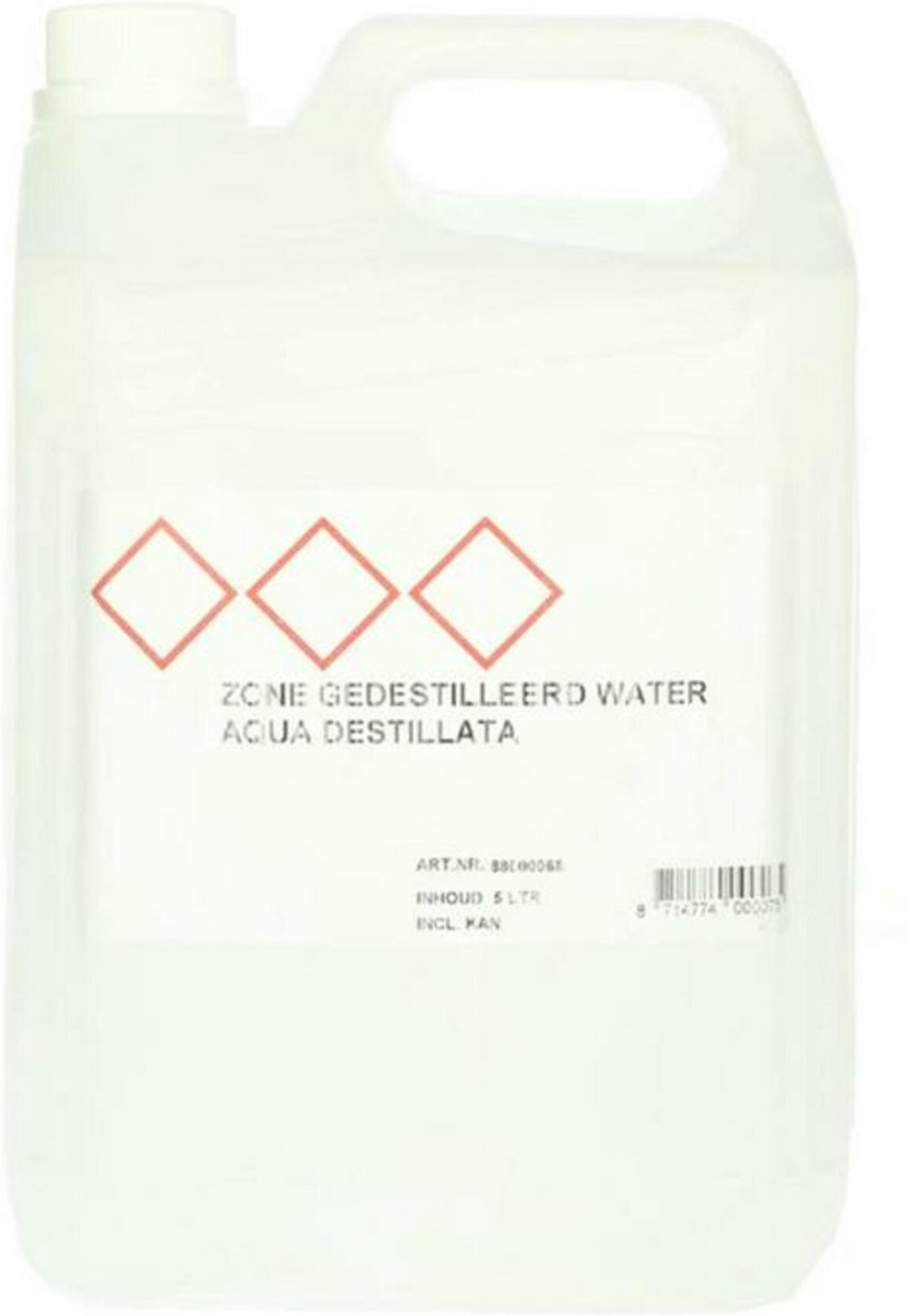Gedestilleerd water 5 liter