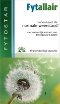 Fytostar Fytallair - Supplement - Weerstand - Vegan voedingssupplement - 40 plantaardige capsules