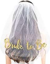 Bride to be sluier - bride sluier - vrijgezellenfeest - vrijgezellenparty - vrijgezellenfeest artikelen