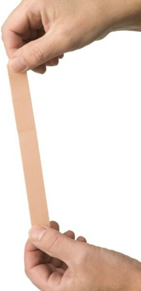 Goedkoopste HEKA plast textile elastic lange vingerpleister 180 x 20 mm - 100 stuks