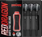 RED DRAGON - Razor Edge Black: Steeltip Tungsten Dartpijlen Professioneel - 26 gram