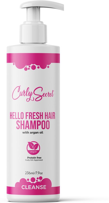 Curly Secret - Shampoo - Hello Fresh Hair Shampoo - - CG methode krullend haar | bol.com