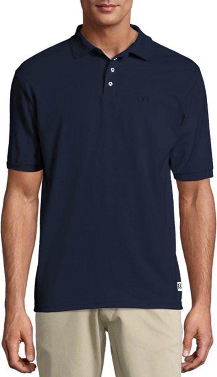 Marrald Performance Polo - Slim Fit - Poloshirt Tech Dryfit - Blauw M