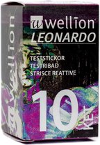Wellion Leonardo teststrips ketonen (10 strips)