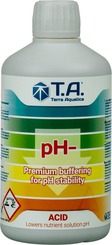 GHE PH Down Dry - Regolatore Di PH In Polvere Per Idroponica, 1 Kg, Sicuro E Concentrato, Con Nitrati E Fosfati - 2