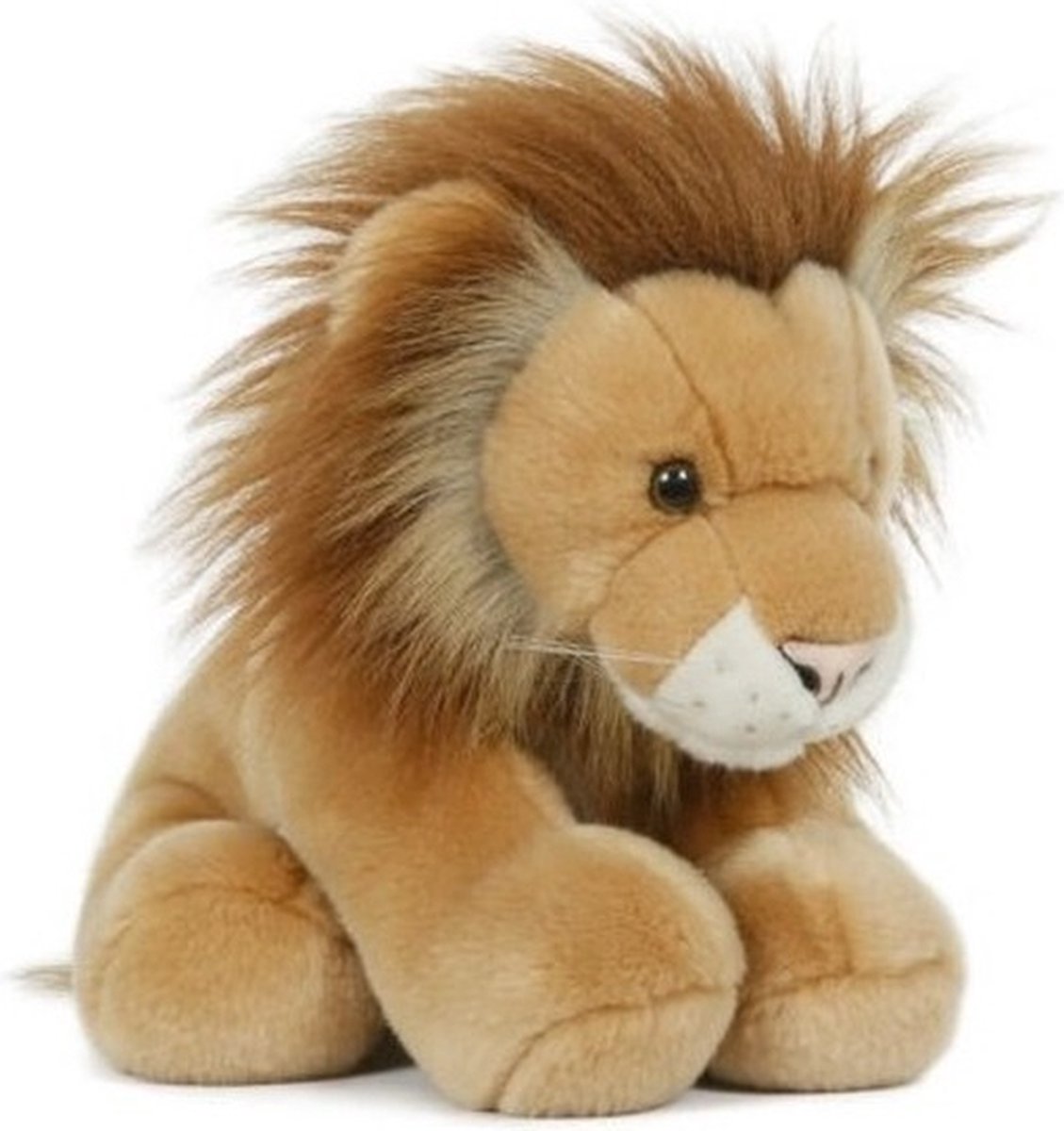 Semo Pluche leeuw - knuffel leeuw - 30 cm - wilde dieren speelgoed