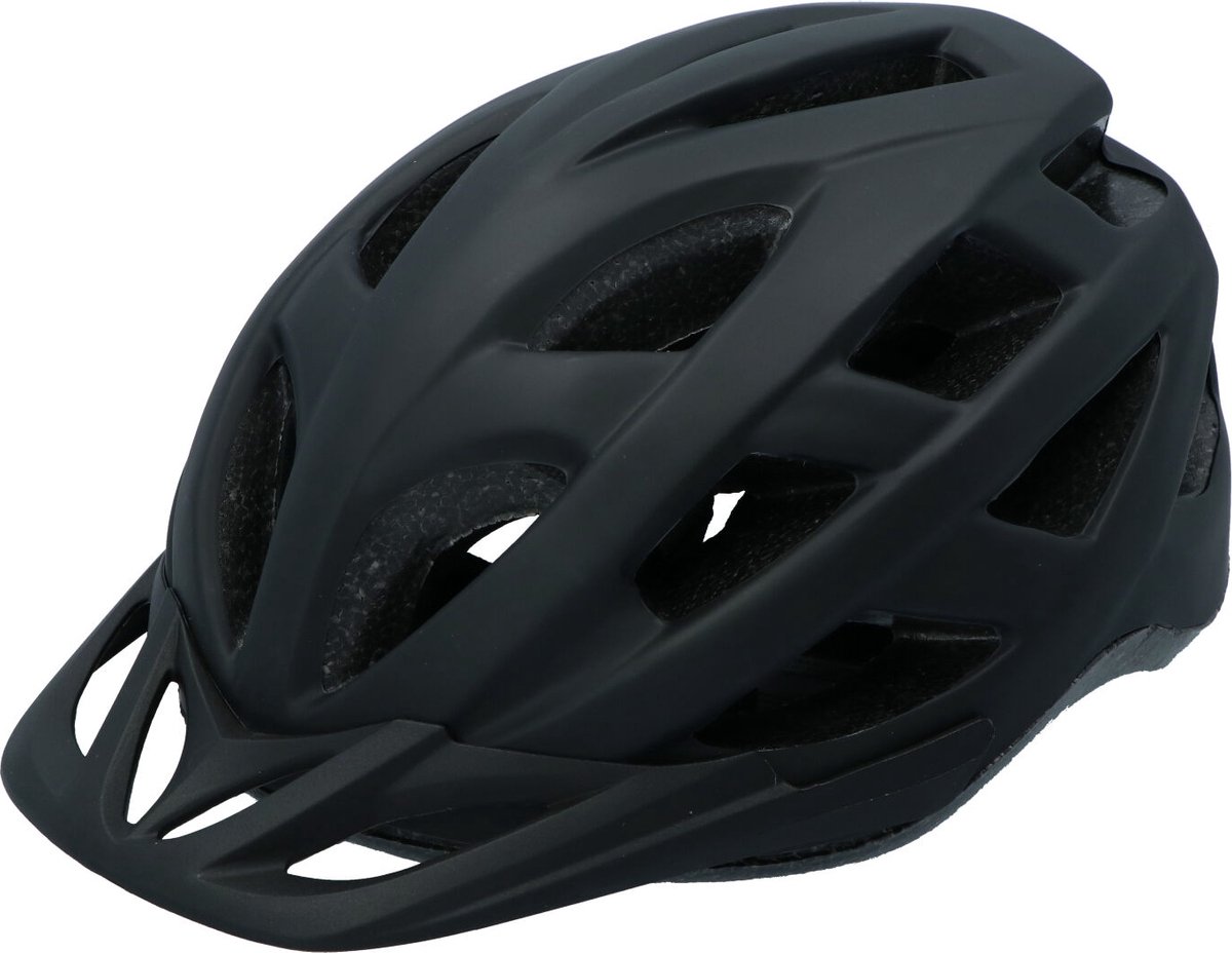 Dresco Fietshelm Volwassenen - Maat M - 55-58cm - 21 ventilatieopeningen - Verstelbaar spansysteem - Goedgekeurd CE en EN1078 norm