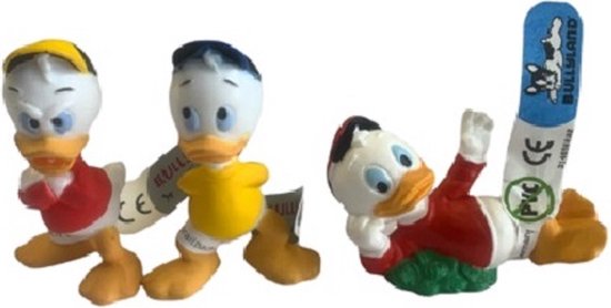 Kwik, Kwek en Kwak Figuurtjes - neefjes Donald Duck (6 cm BullyLand) | bol