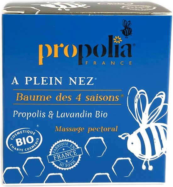 Bio 4 seizoenen balsem met propolis 60ml Propolia