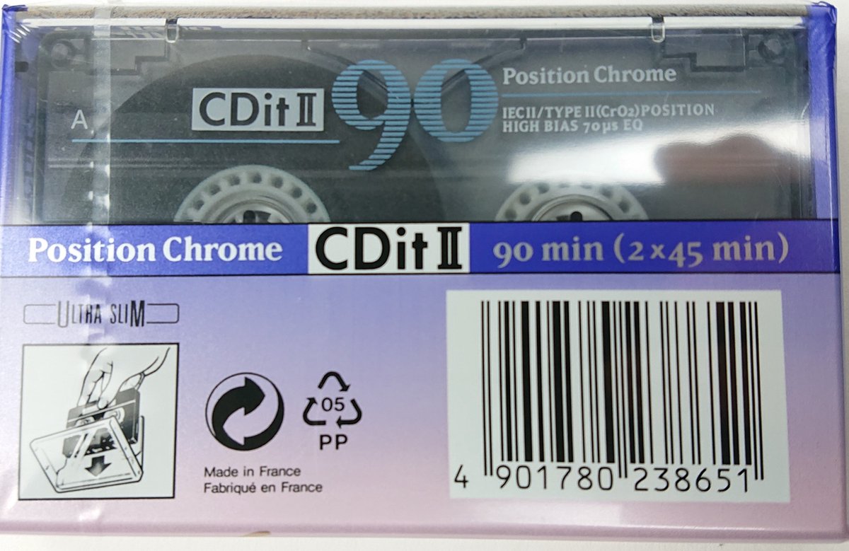 SONY Audiocassetta C-90CDIT2C - Cassetta A Nastro Cromo 90 Minuti - Foto 10