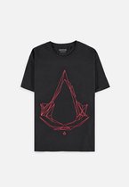 Assassin's Creed Heren Tshirt -M- Graphic Art Zwart