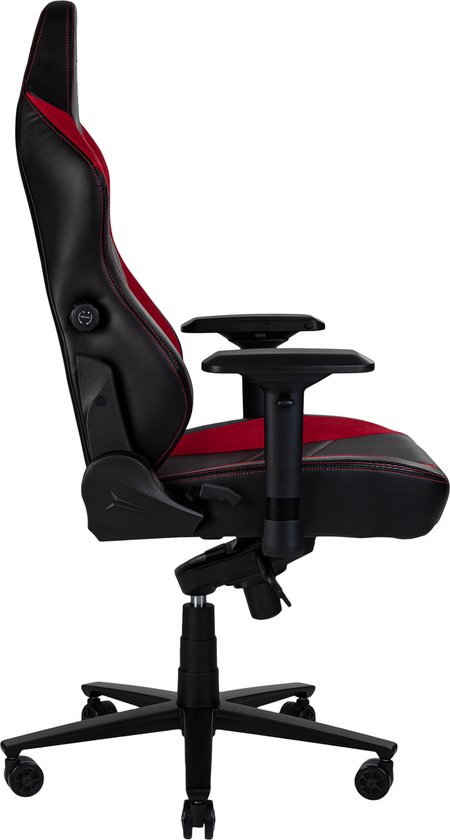 Apex Gamestoel Voor Volwassenen - Gaming Stoel / Bureaustoel - 4D verstelbare armleuningen en hoogte - Best Gaming Chair - lendensteun (Rood)