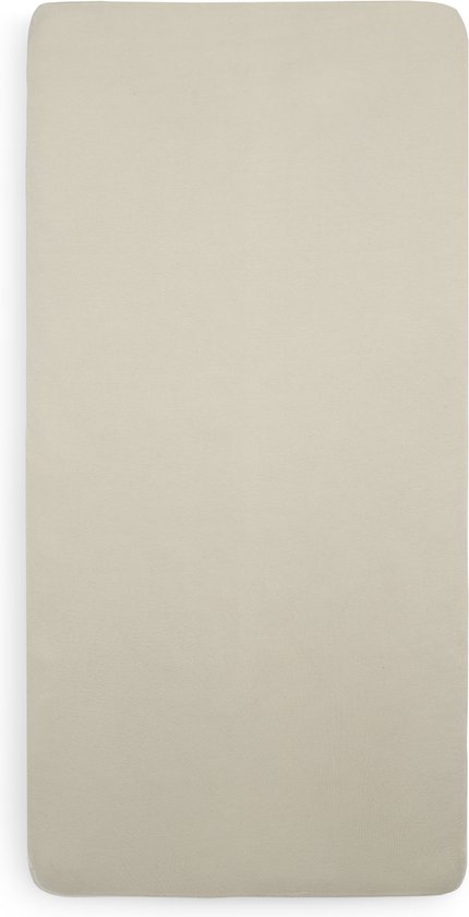 Jollein - Baby Hoeslaken Ledikant Jersey (Nougat) - Katoen - 60x120cm