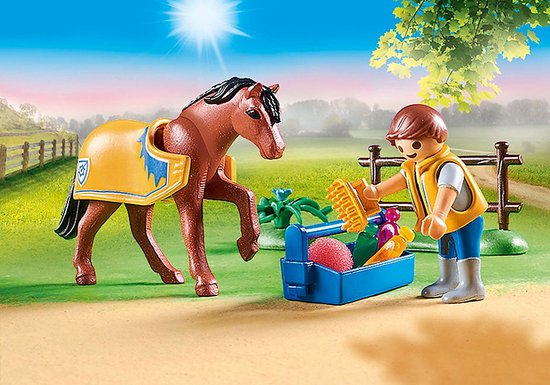 PLAYMOBIL Country  Grande ferme avec silo et animaux - 70132