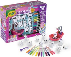 foto van Crayola - Washimals - Hobbypakket - Deluxe Play Set Voor Kinderen