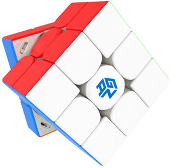 Thumbnail van een extra afbeelding van het spel GAN - 11M PRO - 3x3 - kubus- frosted stickerless - wit