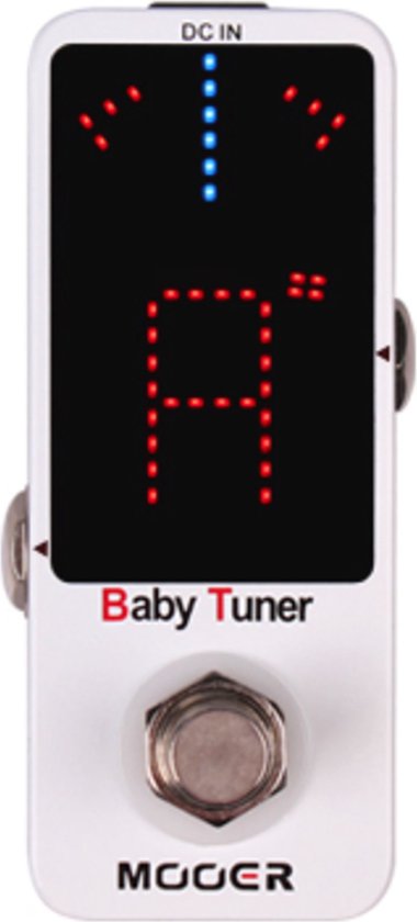 Foto: Mooer audio baby tuner stemapparaat voor gitaar