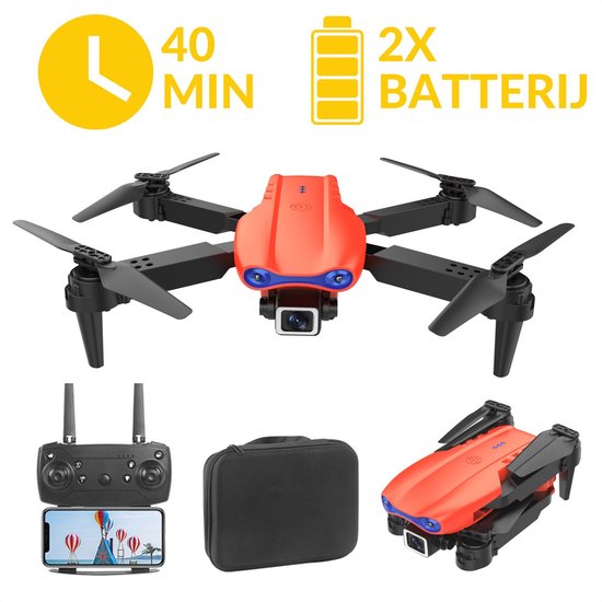 Schoolonderwijs Aardappelen monster Extreme Drone met 4K Camera ORANJE- Drone met Camera voor Buiten/Binnen -  Mini Drone -... | bol.com