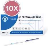 Telano Zwangerschapstest Vroeg Dipstick 10 stuks - Strip Gevoelig