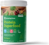 Bol.com Amazing Grass Protein Superfood - Vegan Protein Poeder - Plantaardige Eiwitshake - 360 gram (12 Shakes) - Original aanbieding