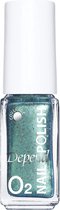 Depend Cosmetics | O2 Nailpolish | Nagellak | groen/blauw met glimmer | nr.691 | 5ml