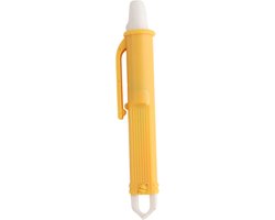 Orange85 tekentang – voor mensen – geel – 2 x 2 x 9,7 cm – kunststof