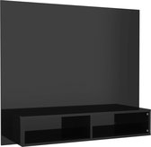 vidaXL-Tv-wandmeubel-102x23,5x90-cm-spaanplaat-hoogglans-zwart