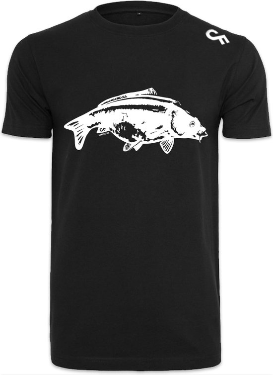 Karper shirt - Karpervissen - CarpFeeling - Karper - Zwart - Maat XL