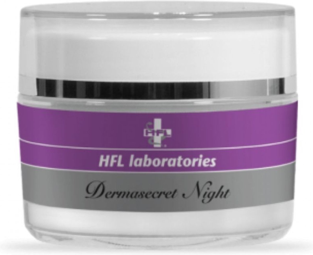 HFL - Dermascret night - Mild reinigende en voedende nachtcrème - 50 ML