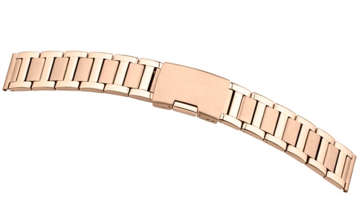 Horlogeband Metaal Veneto Rose - StaaL - 22mm