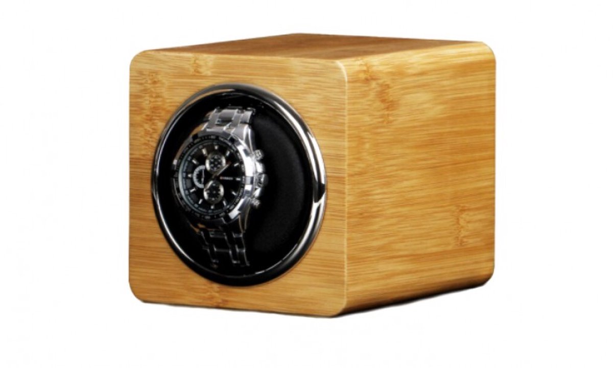 Watchwinder Bantoon Bamboo - Hout - 4 Standen