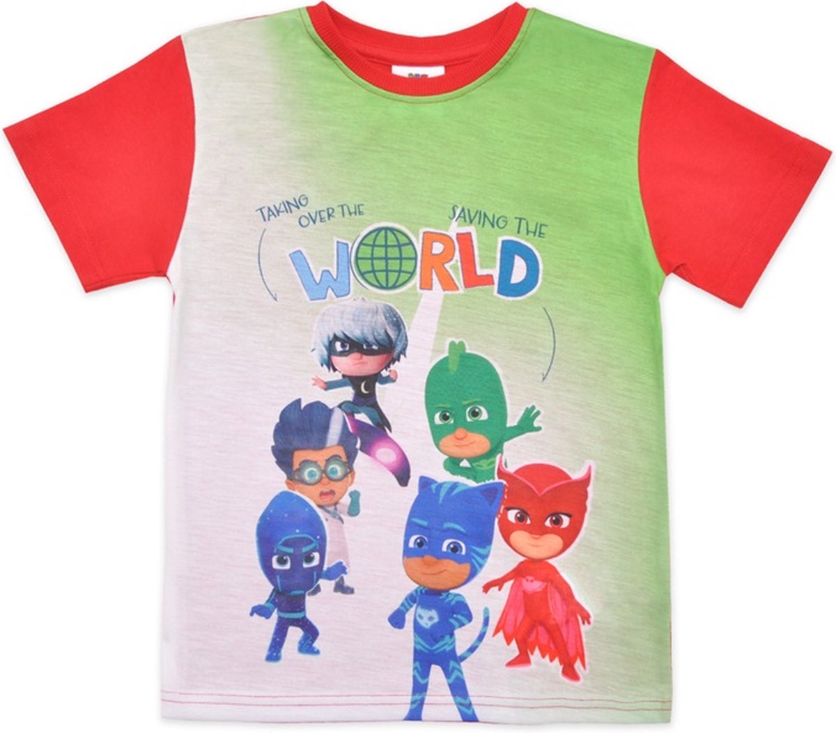 Pj Masks T-shirt. Maat: 128 / 8 jaar.