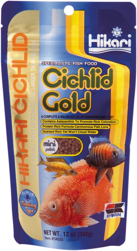 Hikari - Sinking Cichlid Gold Pellet - mini - 342g