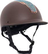 Imperial Riding - Riding Helmet - IRH Olania - Brown Matt Glow  - L/XL