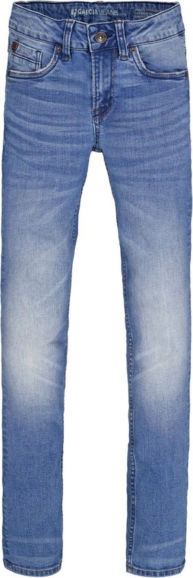 GARCIA Xandro Garçons Skinny Fit Jeans Blauw - Taille 140