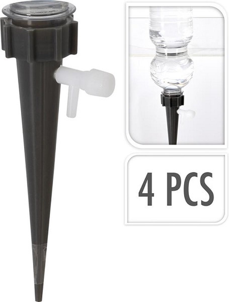 Druppelaar set van 4 stuks - watergeefsysteem - Planten druppelaar - Plantbewateringssysteem