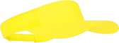 Gele zonneklep pet voor volwassenen - Katoenen verstelbare gele zonnekleppen - Dames/heren