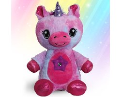 StarBelly Dream Lites - Magische eenhoorn - knuffel - Ster-Projector - Nachtlampje - Kinderen