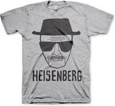 T-shirt Breaking Bad Heisenberg grijs S