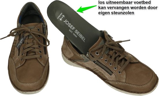 Josef Seibel -Homme - taupe - baskets - taille 40