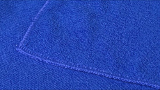 Yoga of fitness microvezel handdoek - zwart - 150 x 75 cm - ultra absorberend - super zacht - sporthanddoeken — afbeelding 2