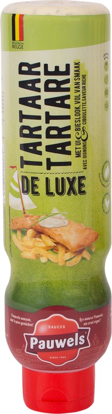 Pauwels Tartare saus - romige tartaarsaus met eigeel en ui - 1L